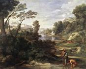 尼古拉斯 普桑 : Landscape with Diogenes